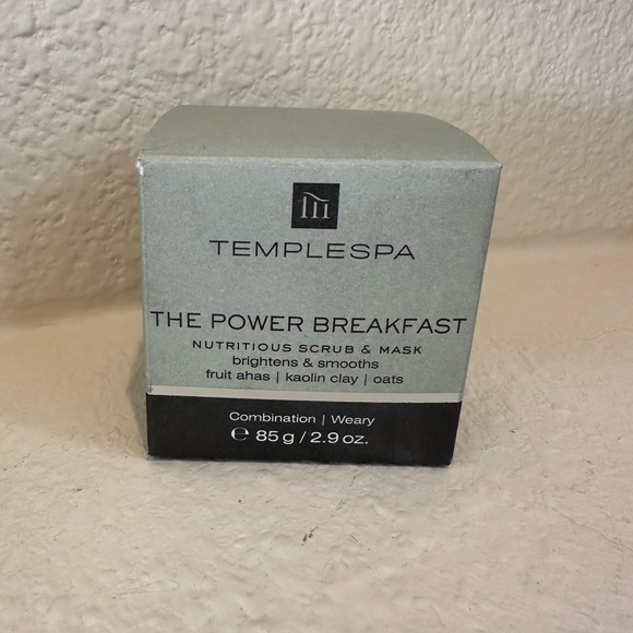 TEMPLESPA THE POWER BREAKFAST
NUTRITIOUS SCRUB & MASK new - Picture 3 of 5